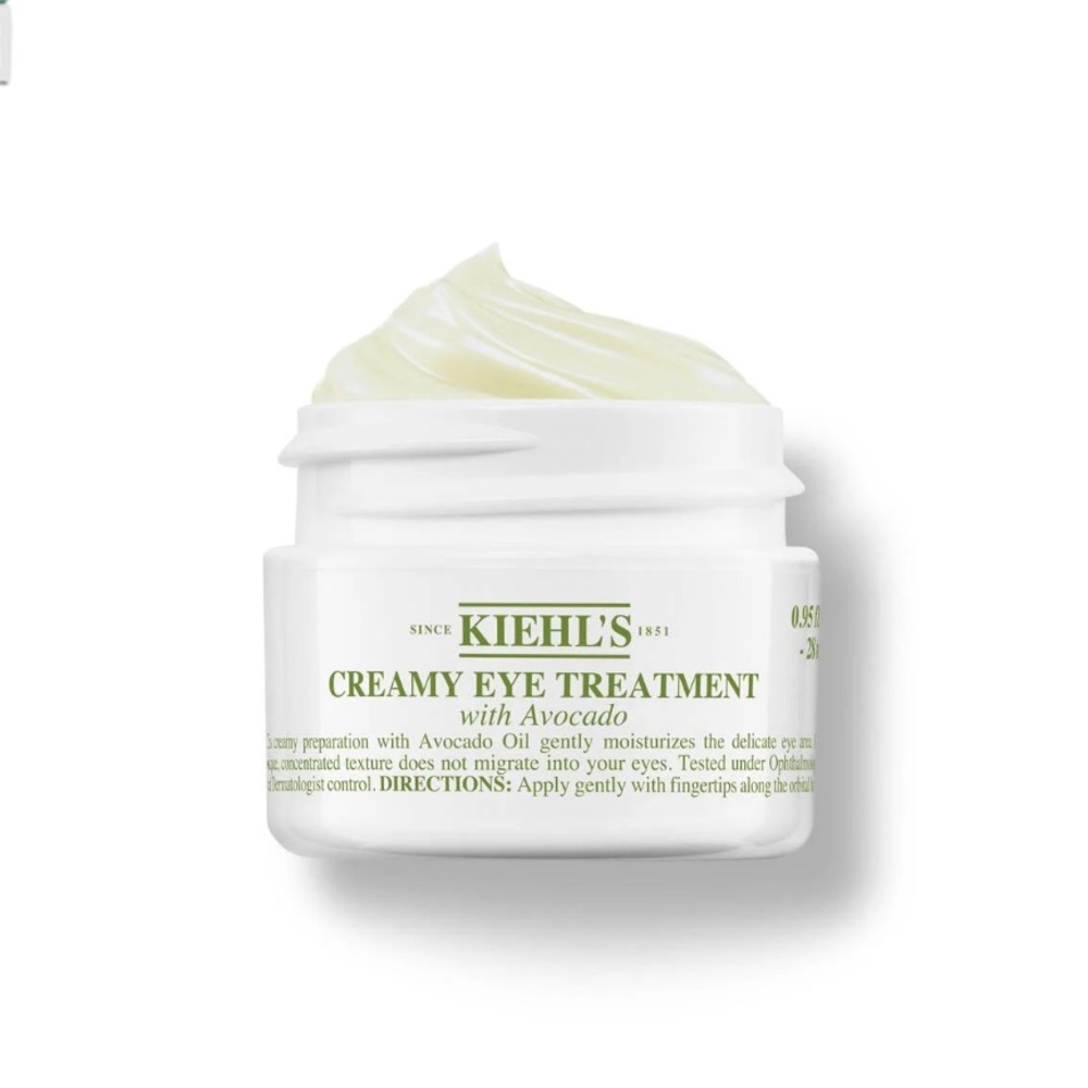 NWT Kiehl's Creamy Eye Treatment with Avocado Travel Size 0.25 oz/7 ml